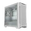 GIGABYTE C102 GLASS with 4 PWM Fans White View 1