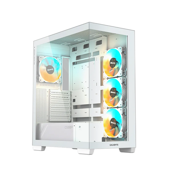 GIGABYTE C500 Panoramic Stealth RGB ICE White