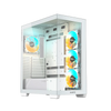 GIGABYTE C500 Panoramic Stealth RGB ICE White View 1