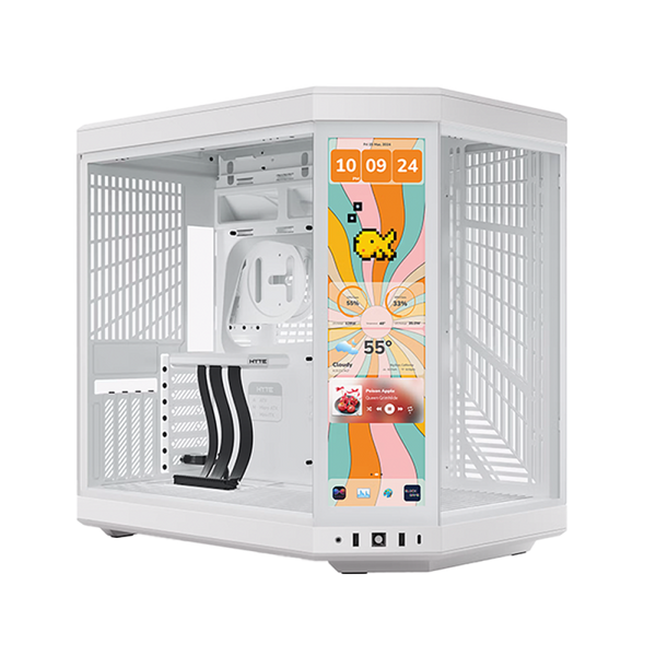 Hyte Y70 (E-ATX) Infinite Touch Cabinet (White)