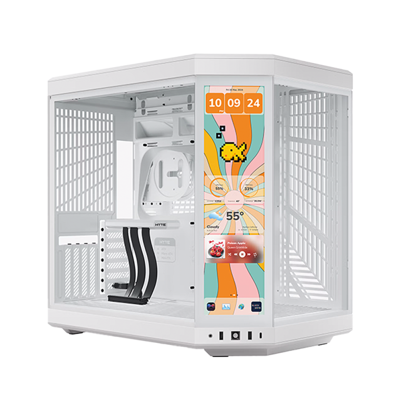 Hyte Y70 (E-ATX) Infinite Touch Cabinet (White)