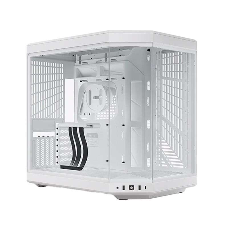 Hyte Y70 (E-ATX) Mid Tower Cabinet (White)