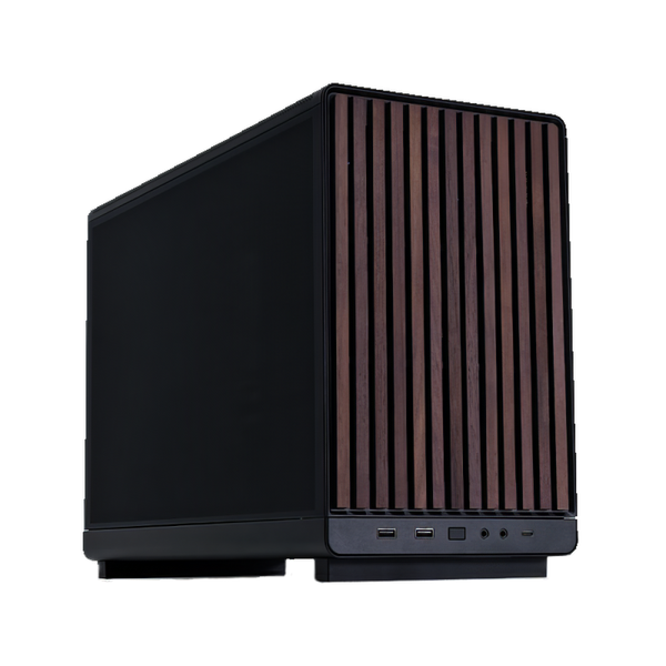 Lian Li A3-mATX Cabinet - Black (Wood Edition)