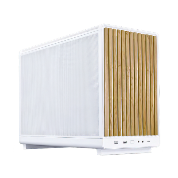 Lian Li A3-mATX Cabinet - White (Wood Edition)
