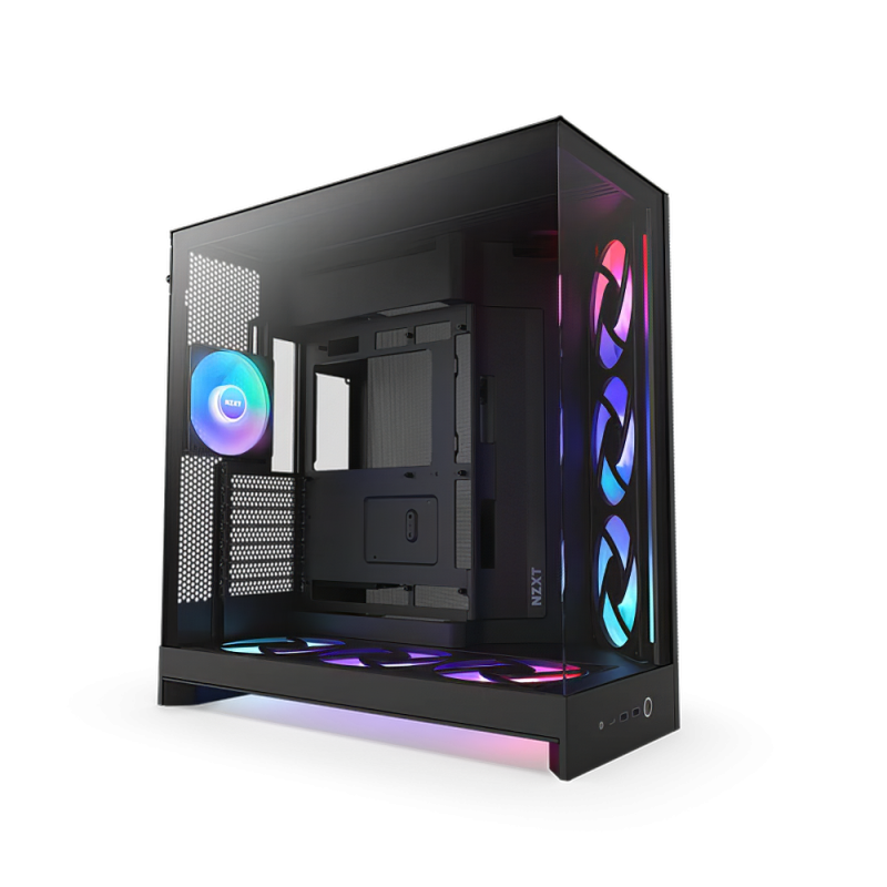 NZXT H 9 Flow RGB Plus 2025 Edition Black