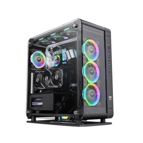 Thermaltake Core P6 Tempered Glass Mid Tower Black