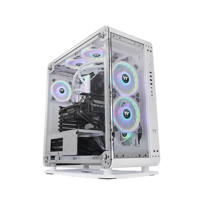 Thermaltake Core P6 Tempered Glass Mid Tower White