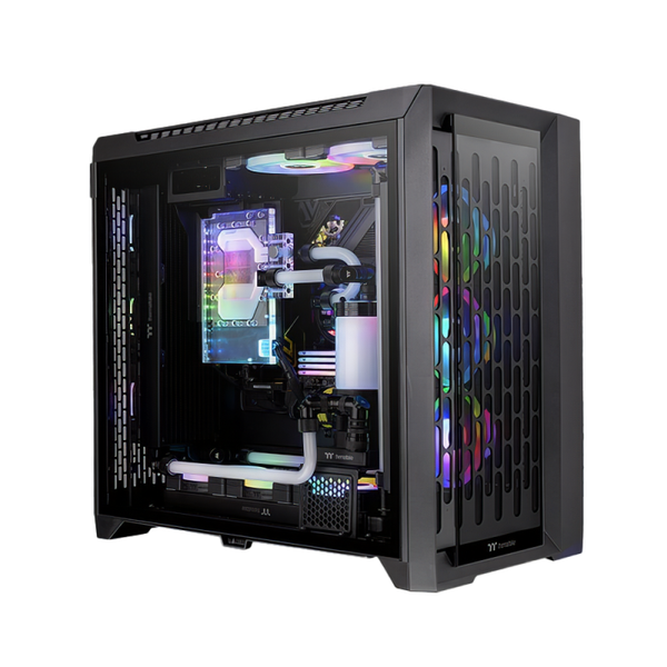 Thermaltake CTE C750 TG with 3 ARGB Fans Black
