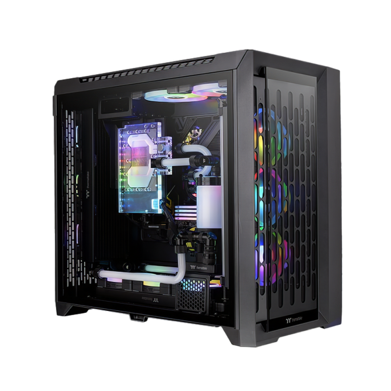 Thermaltake CTE C750 TG with 3 ARGB Fans Black