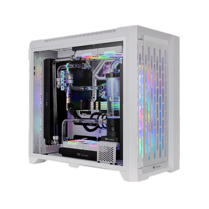 Thermaltake CTE C750 TG with 3 ARGB Fans White