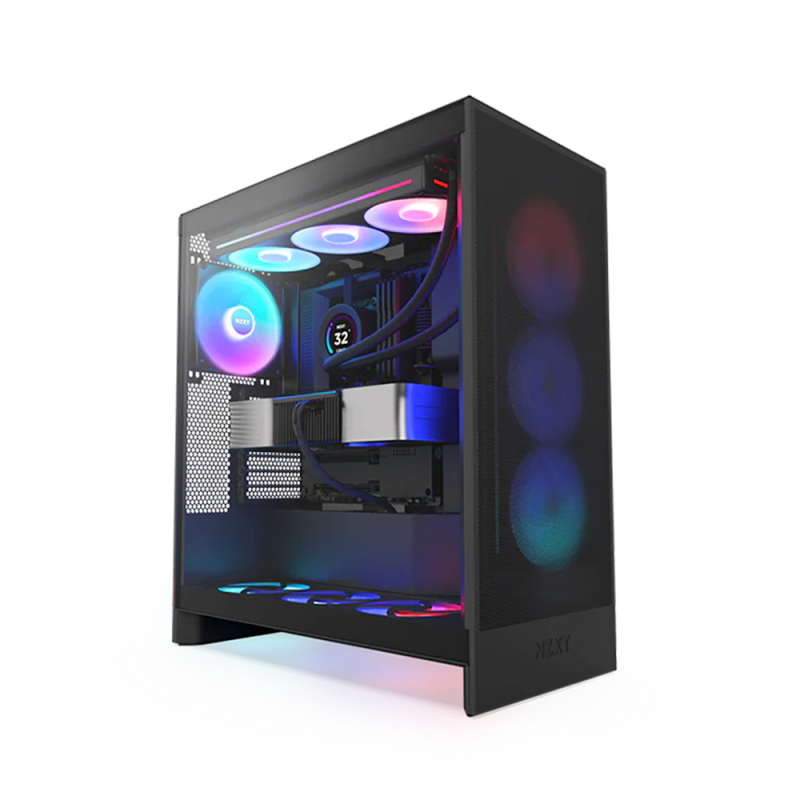 NZXT H7 FLOW RGB BLACK