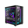 Ant Esports Crystal X8 ARC ATX Mid Tower with 8 ARGB Fans View 5
