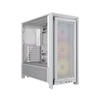 Corsair Frame 4000D RS with 3 ARGB Fans White View 3