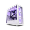 NZXT H7 Elite White E-ATX Mid Tower Cabinet View 5