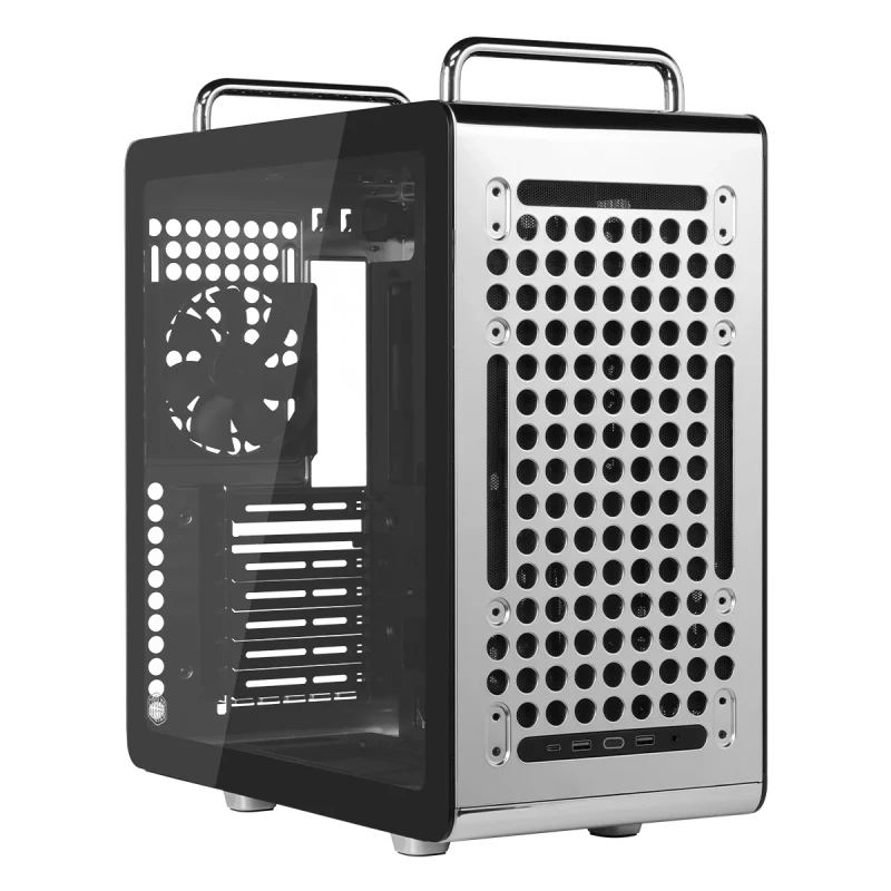 Cooler Master Qube 540 SPECIAL Stainless Steel ATX Mid Tower Case
