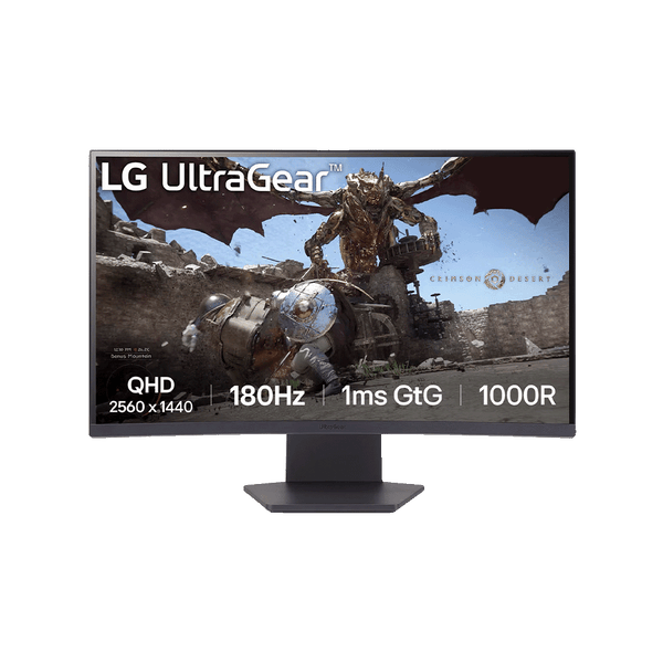 LG 27GS60QC – 27″ QHD Curved VA Gaming Monitor