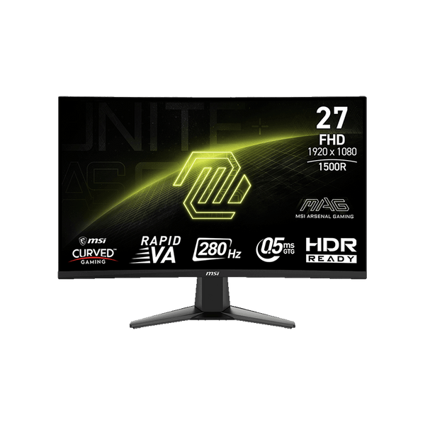 MSI MAG276CXF – 27” FHD Curved VA Gaming Monitor