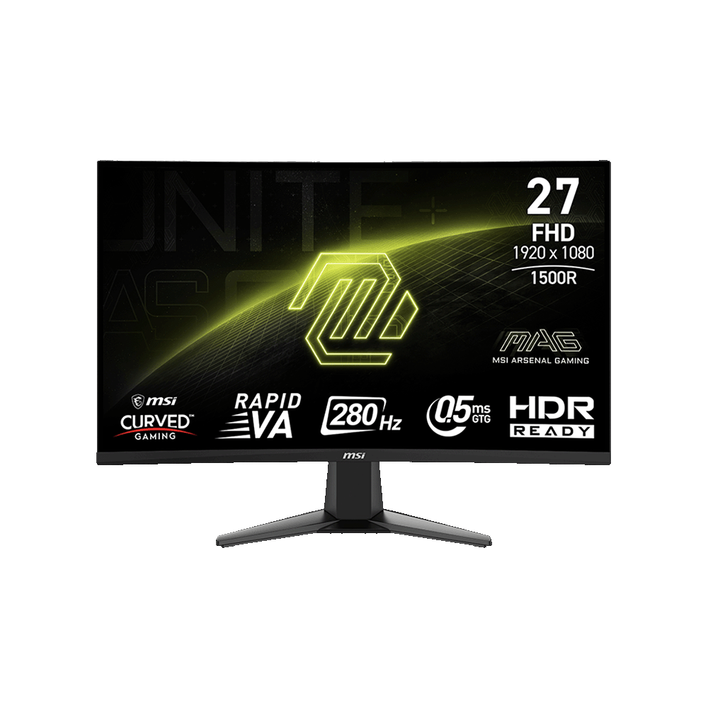 MSI MAG276CXF – 27” FHD Curved VA Gaming Monitor
