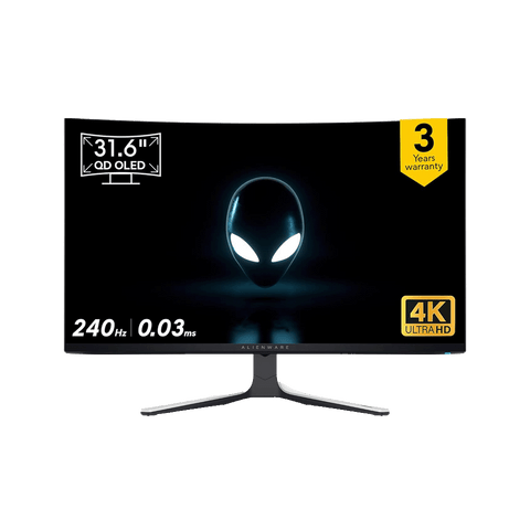 Alienware AW3225QF 32-inch 4K 240Hz QD-OLED Curved Gaming Monitor