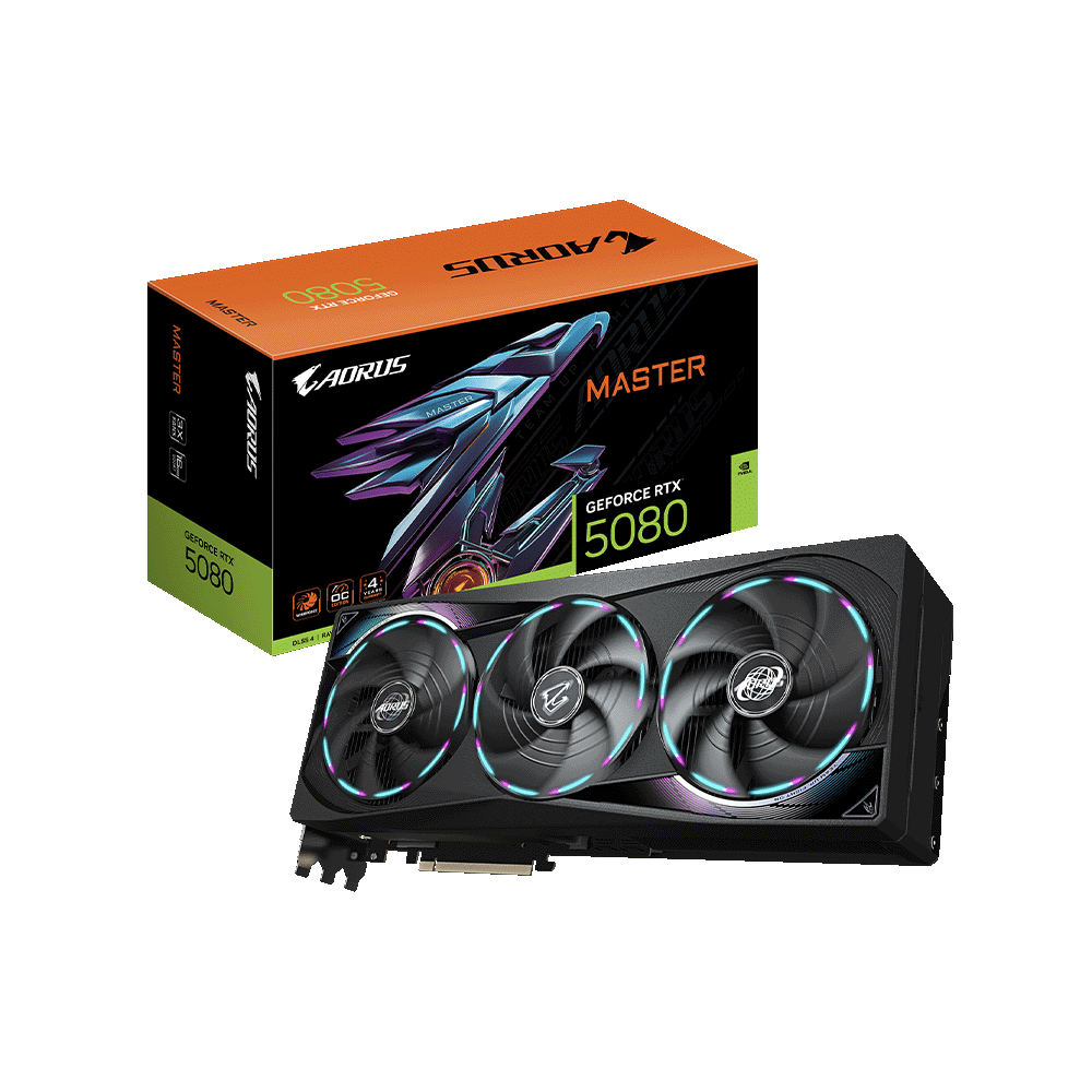 RTX 5080 Aorus Master 16gb DDR7