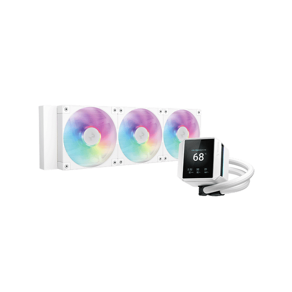 MYSTIQUE 360 WITH LCD 360MM ARGB WHITE