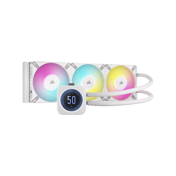 iCUE H150i ELITE XT  WITH LCD DISPLAY WHITE