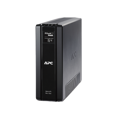 APC Back-UPS Pro BR1500G-IN – 1500VA/865W Tower UPS with AVR, LCD Display, and User-Replaceable Battery