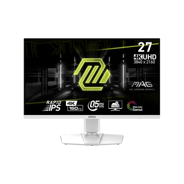 MSI MAG274URFW – 27” 4K UHD Rapid IPS Gaming Monitor