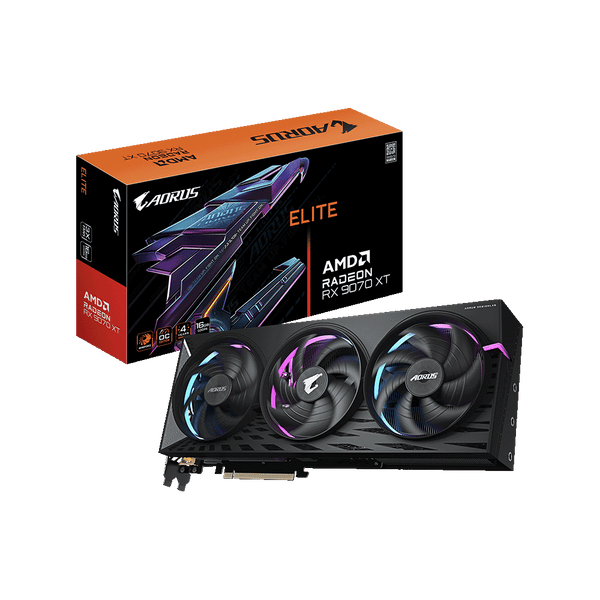 RX 9070XT Aorus Elite OC 16gb Triple Fan