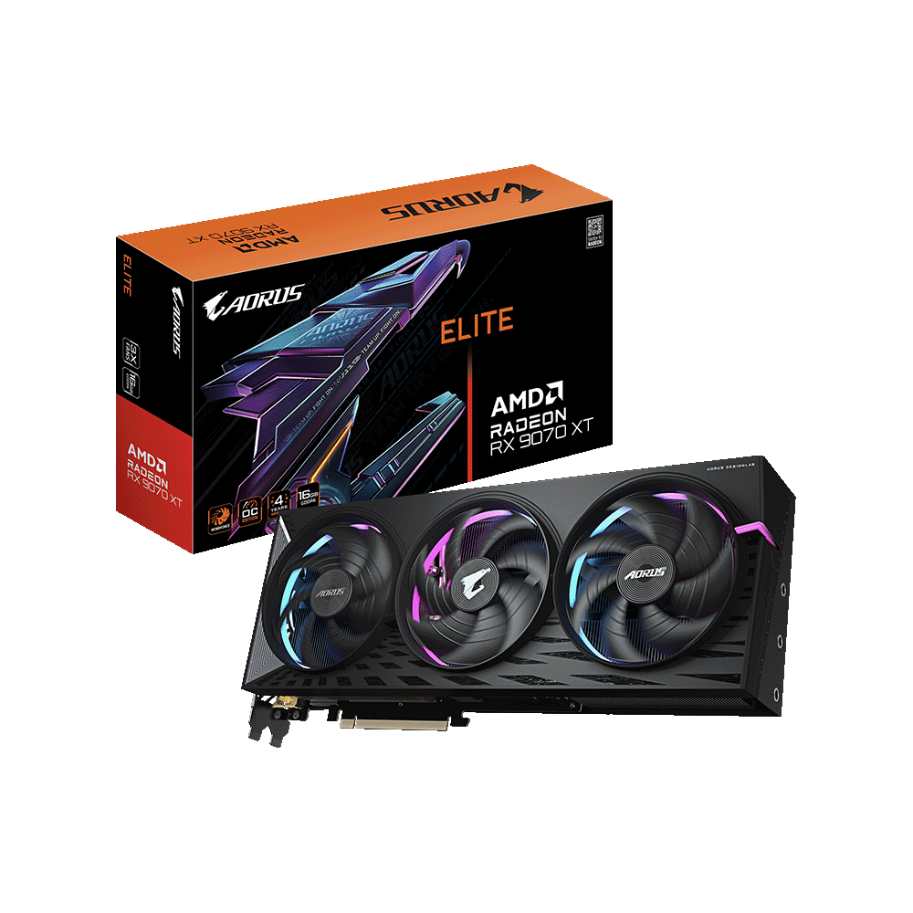RX 9070XT Aorus Elite OC 16gb Triple Fan