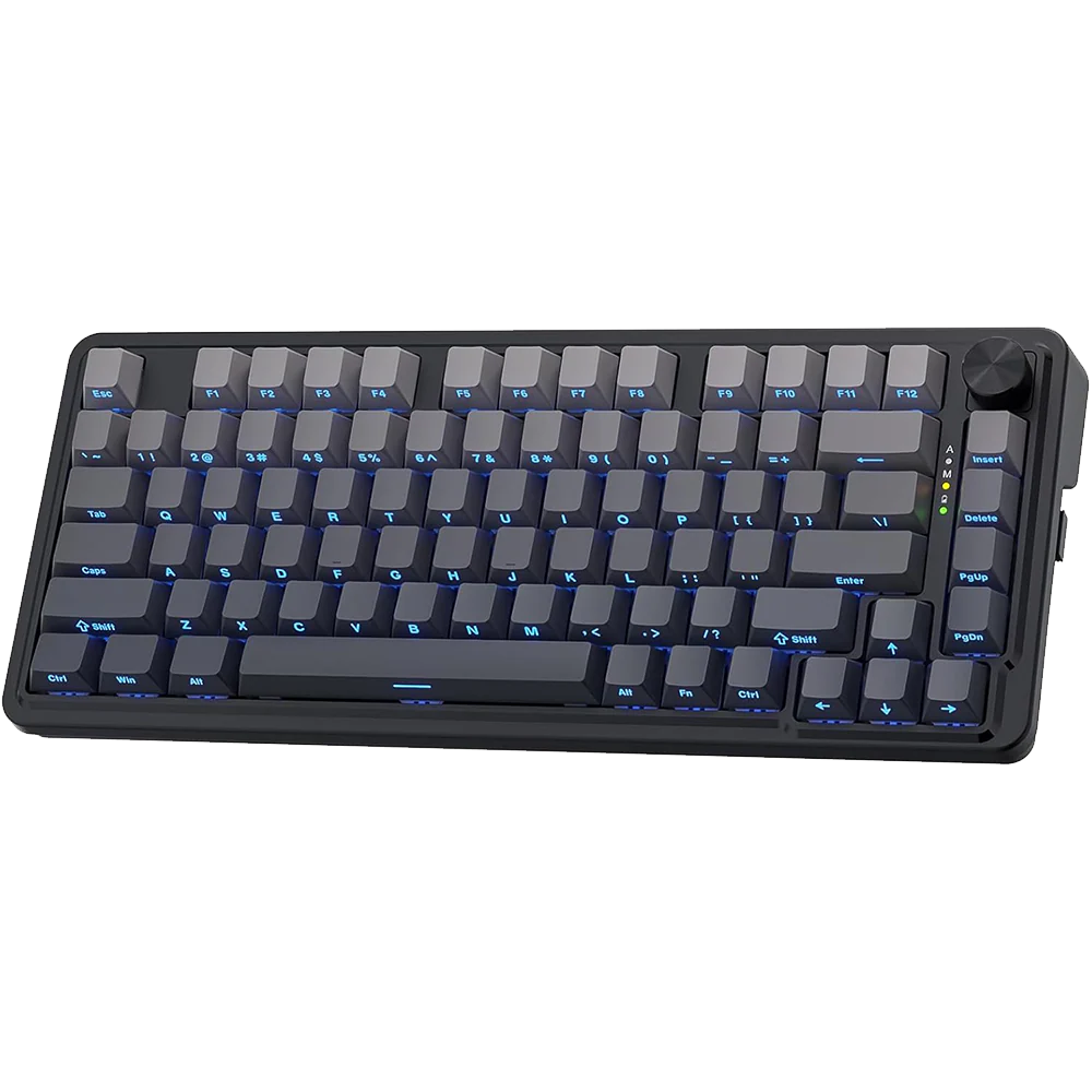 Redragon UCAL PRO K673 Pro 75% 81-Key Tri-Mode Mechanical Gaming Keyboard – Concrete Jungl