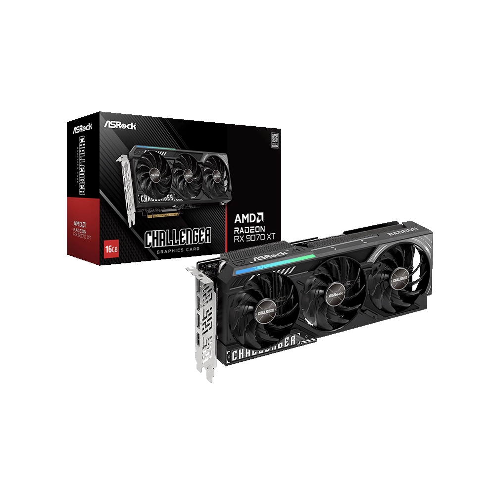 RX 9070XT Challenger 16gb DDR6 Triple Fan