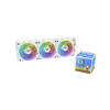 MINECUBE 360 Ultra ARGB Sync CPU Liquid Cooler White View 1