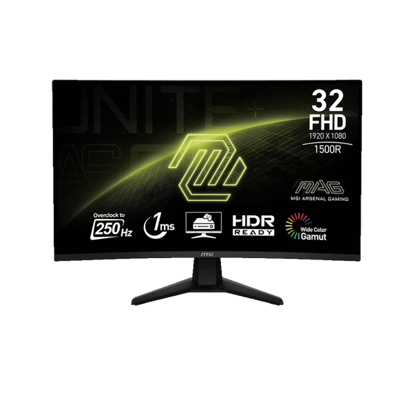 MSI MAG 32C6X – 31.5” FHD Curved Gaming Monitor