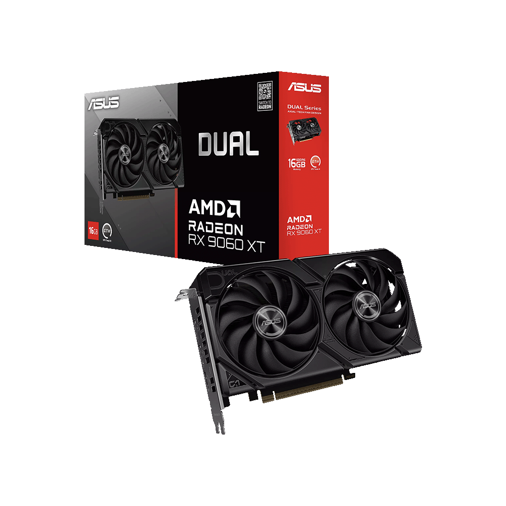 Dual RX 9060XT 16 GB DDR6 Dual Fan