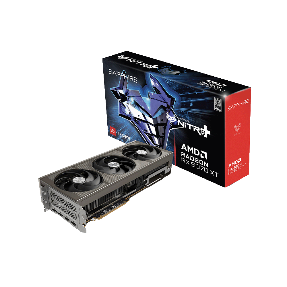 NITRO RX 9070XT 16 GB DDR6 Triple Fans