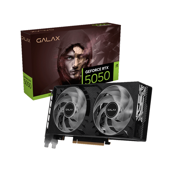 RTX 5050 1 CLICK OC 8GB DDR6 Dual Fan