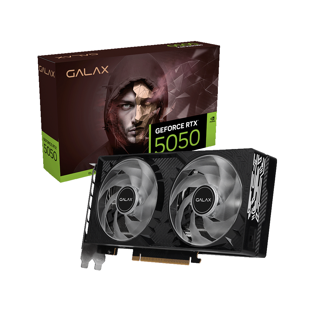 RTX 5050 1 CLICK OC 8GB DDR6 Dual Fan