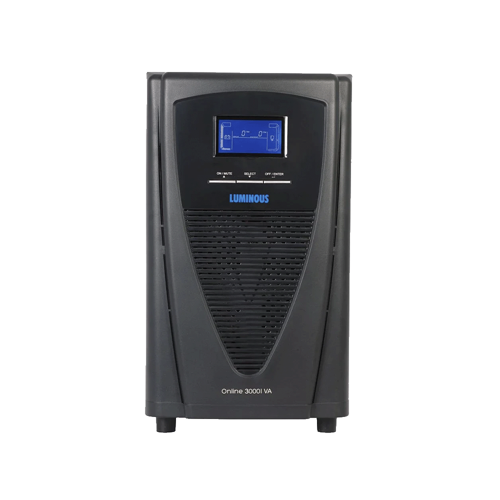 Luminous LD3000IN 3KVA Online UPS With Inbuilt Batteries