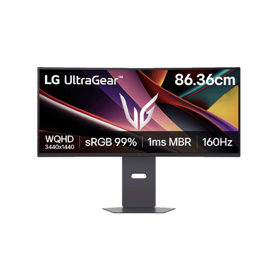 LG UltraGear™ 34” WQHD Curved Gaming Monitor