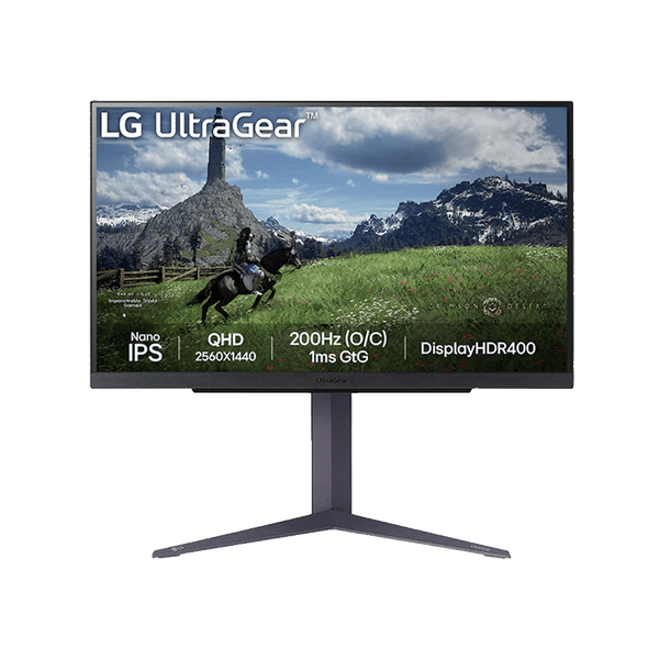 LG 27GS85Q-B – 27″ QHD Nano IPS Gaming Monitor