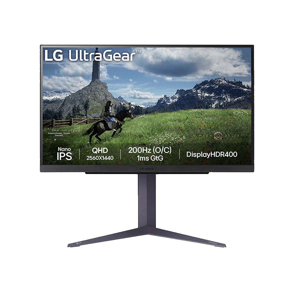 LG 27GS85Q-B – 27″ QHD Nano IPS Gaming Monitor
