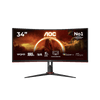 AOC CU34G2XP 34-inch Ultra-Wide Curved Gaming Monitor View 1