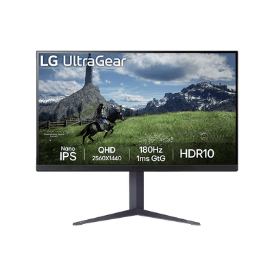 LG 32GS85Q-B – 31.5″ QHD 180Hz Fast IPS Gaming Monitor