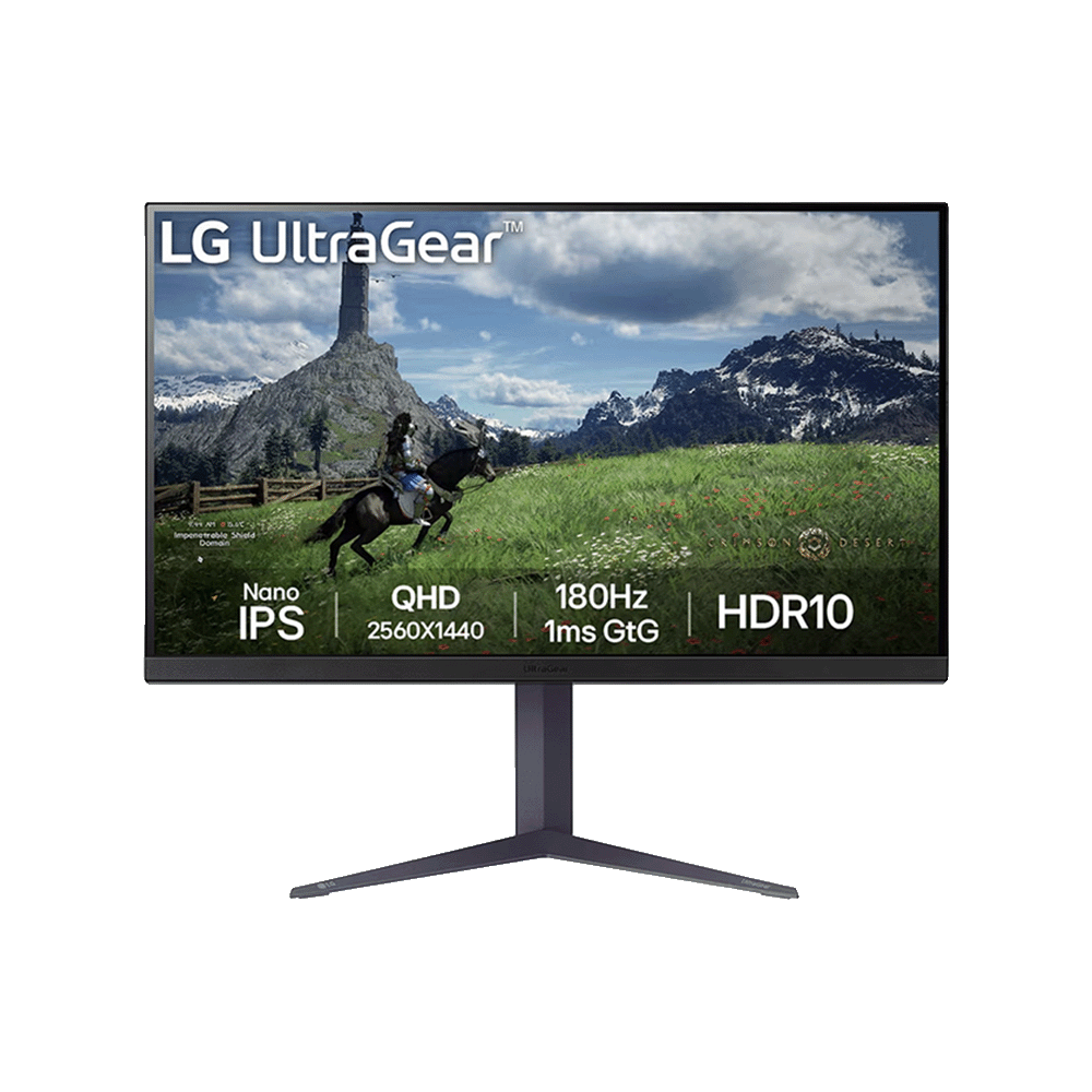 LG 32GS85Q-B – 31.5″ QHD 180Hz Fast IPS Gaming Monitor