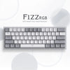 Redragon Fizz K617 - 60% Wired Mechanical Keyboard White and Grey (Red Switches) View 2