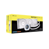 Nautilus 360 RS LCD CPU Liquid Cooler (White) View 2