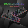 Redragon Fizz K617 - 60% Wired Mechanical Keyboard Black (Red Switches) View 3