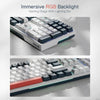 Redragon TRUNDLE K668 108-Key Full-Size Wired Mechanical Gaming Keyboard, Red Switches View 3
