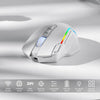 Redragon TAIPAN PRO M810 PRO RGB Wireless & Wired Gaming Mouse – White View 3